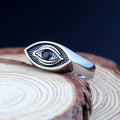 All Seeing Eye Horus Radiate Brilliant Light God Free Mason Sterling Silver Ring