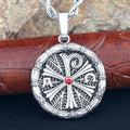 Chi Rho Christ Symbol Alp Ome Charm PX Silver Pendant