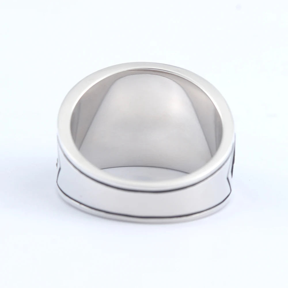 Classical Hebrew Menorah Hanukkah David Star Peace Dove Silver Ring