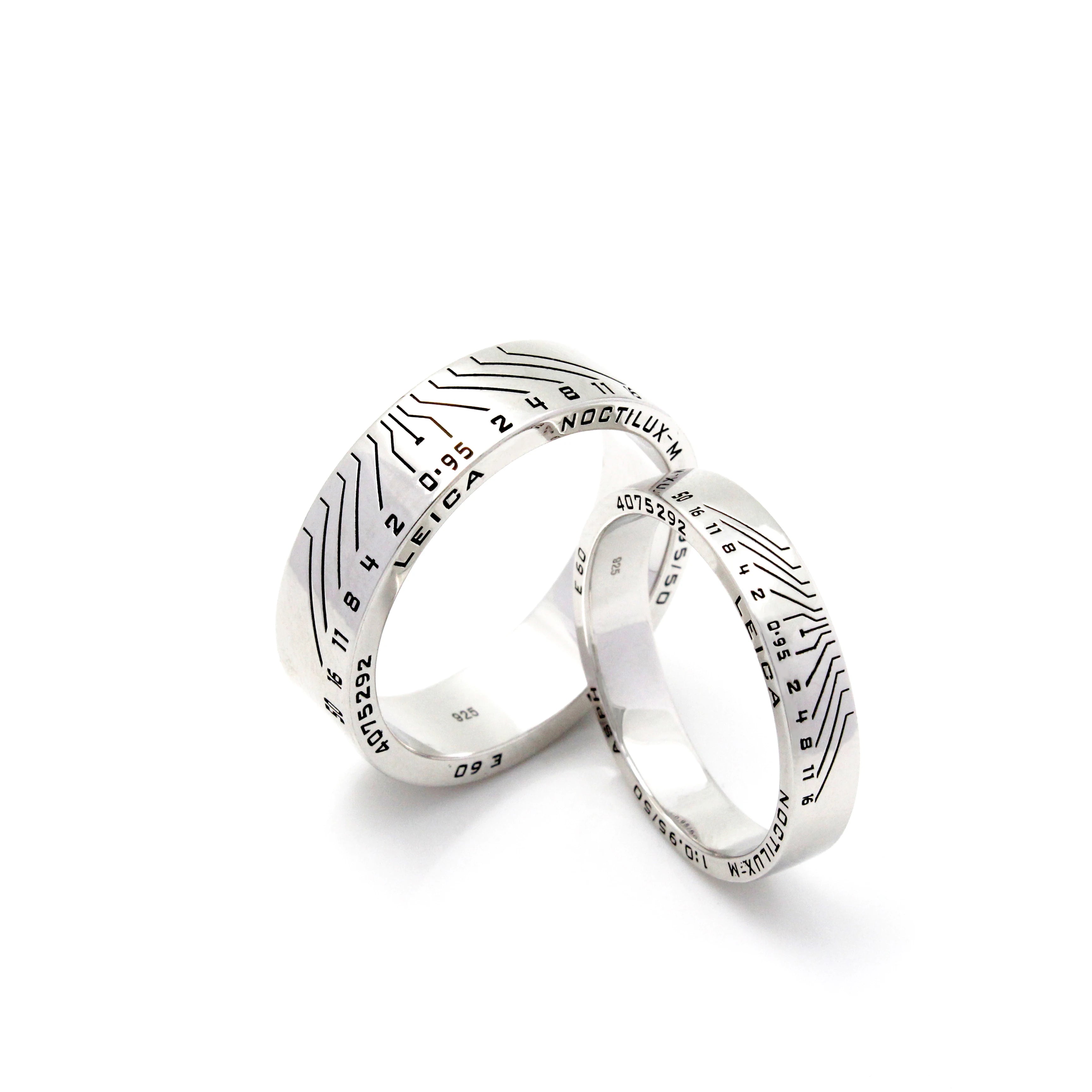 Custom Shutterbug Camera Lens Photographer Shutterbug E60 Sand Finish Sterling Silver Ring
