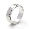 Custom Shutterbug Camera Lens Photographer Shutterbug E60 Sand Finish Sterling Silver Ring