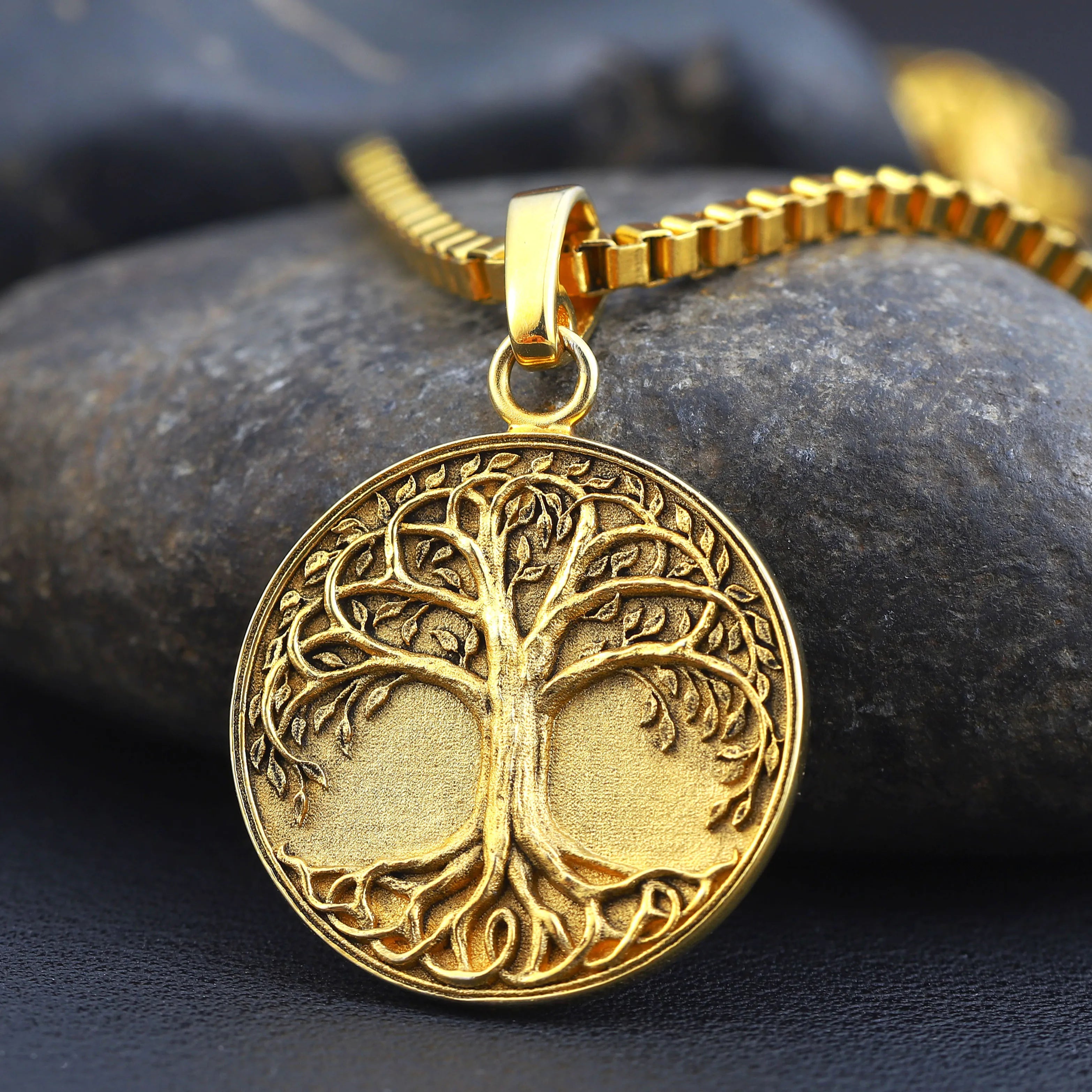 Leaf Continuation Of Life One Tree Sterling Silver Pendant