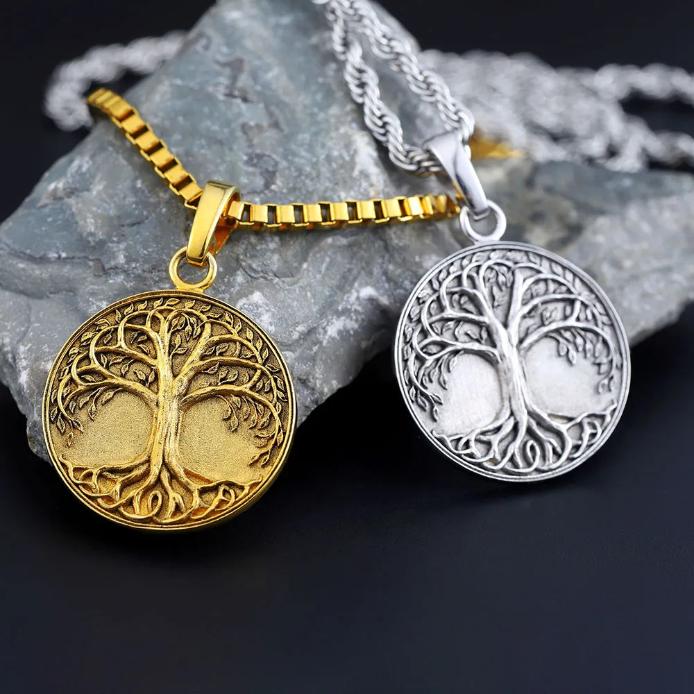 Leaf Continuation Of Life One Tree Sterling Silver Pendant