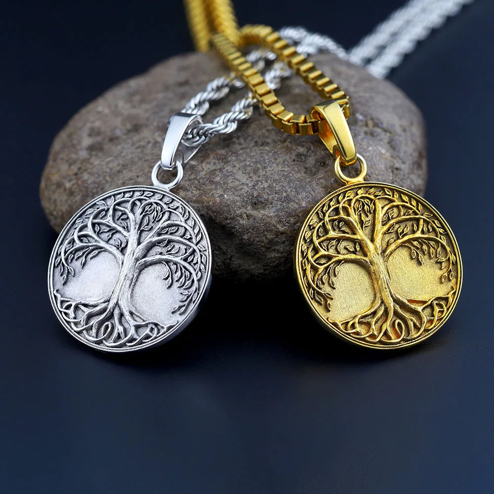 Leaf Continuation Of Life One Tree Sterling Silver Pendant