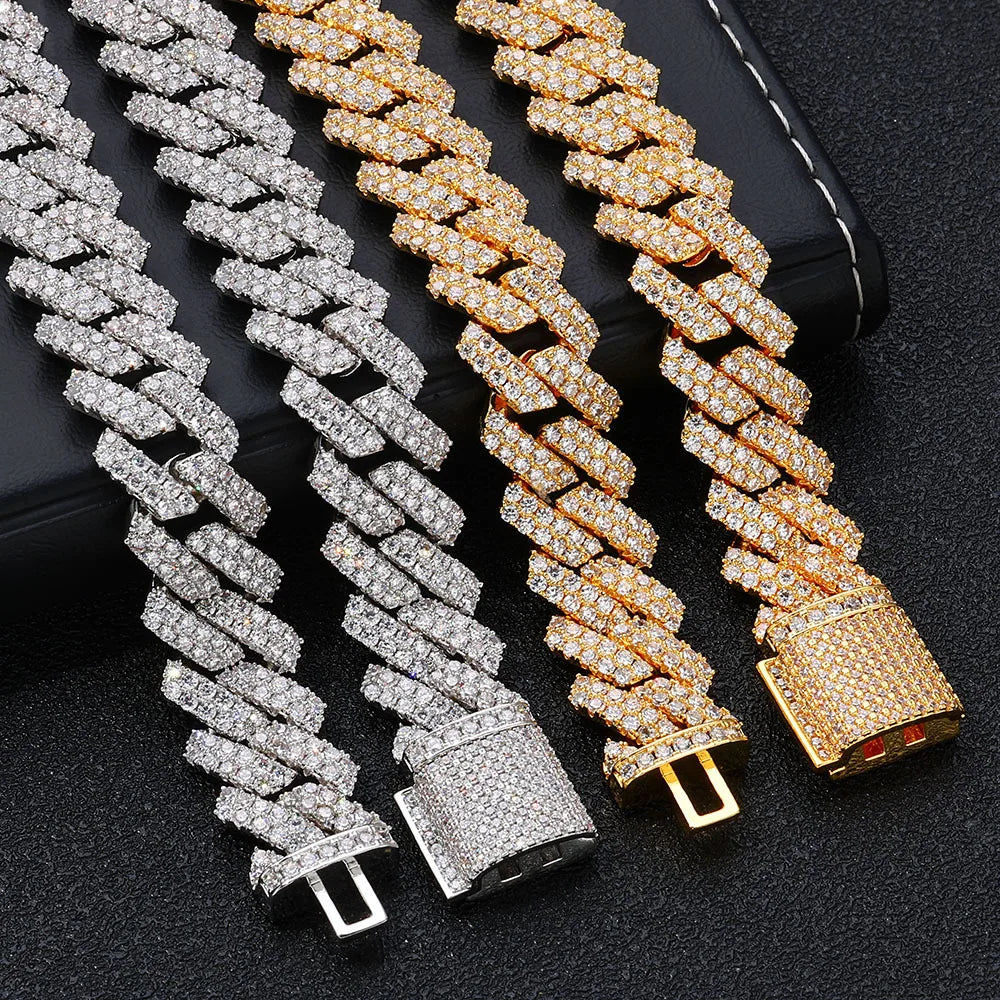 Hip-hop Chain Tennis Bracelet